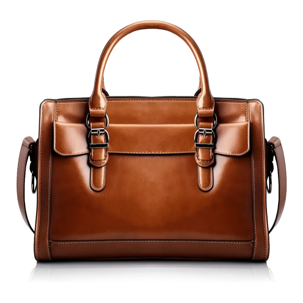 Classic Leather Tote Handbag